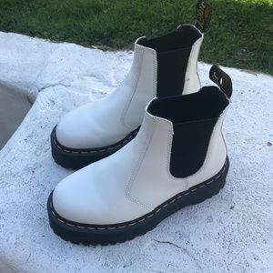 Dr. Martins Air Wair white black Boot